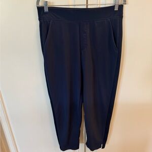 Athleta Brooklyn Navy Blue Ankle Pants Size 8